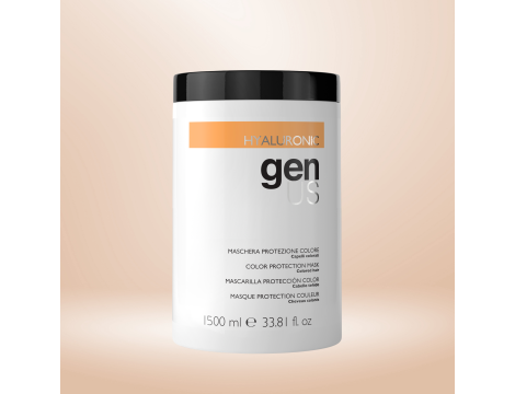GENUS HYALURONIC maska wygładzająca do włosów farbowanych 1 500 ml - 3
