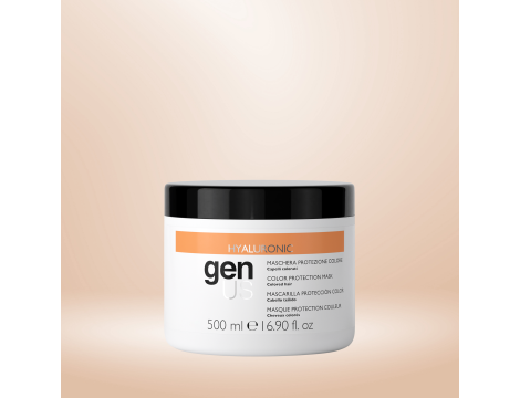 GENUS HYALURONIC maska wygładzająca do włosów farbowanych 500 ml - 3