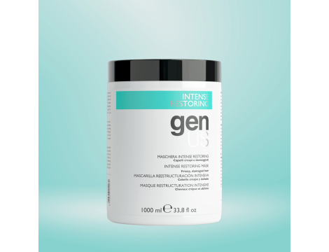 GENUS INTENSE RESTORING maska regenerująca do włosów zniszczonych 1 000 ml - 3