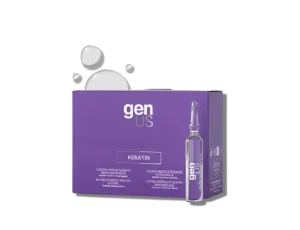 GENUS KERATIN lotion intensywnie regenerujący do włosów ampułki 12 x 10 ml - image 2