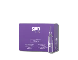GENUS KERATIN lotion intensywnie regenerujący do włosów ampułki 12 x 10 ml