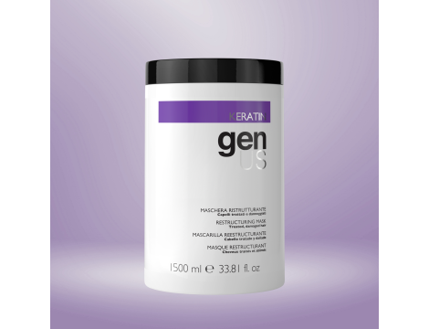 GENUS KERATIN maska regenerująca do włosów uszkodzonych 1 500 ml - 3