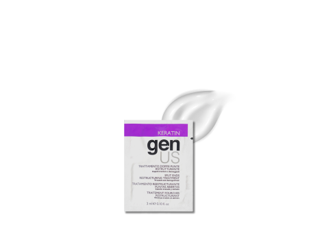 GENUS KERATIN serum kuracja regenerująca do włosów uszkodzonych 3 ml - 2