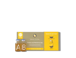 GENUS MAXY LOOK Egg Line balsam ampułki 5 x 20 ml faza A + 5 x 20 ml faza B
