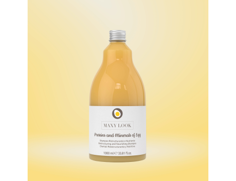 GENUS MAXY LOOK Egg Line szampon restrukturyzująco-odżywczy 1 000 ml - 3