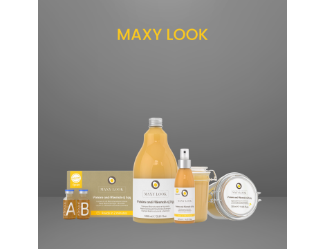 GENUS MAXY LOOK Egg Line szampon restrukturyzująco-odżywczy 250 ml - 4