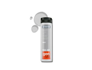 GENUS SATURATION toner koloryzujący w żelu bez amoniaku 150 ml | Pearl Gray - image 2