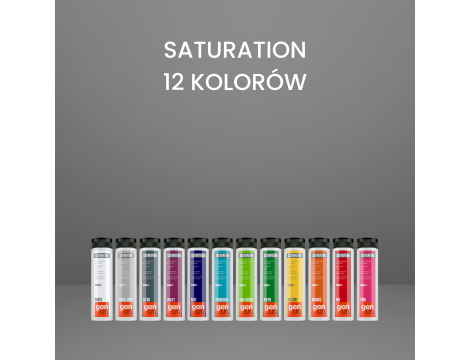 GENUS SATURATION toner koloryzujący w żelu bez amoniaku 150 ml | Turquoise - 4