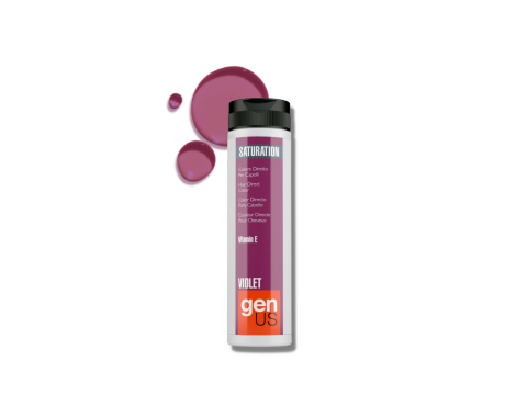 GENUS SATURATION toner koloryzujący w żelu bez amoniaku 150 ml | Violet - 2