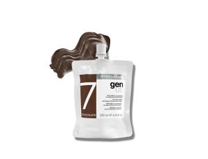 GENUS SEVEN SHADES maska koloryzująca z wodą organiczną 200 ml | Chocolate - image 2