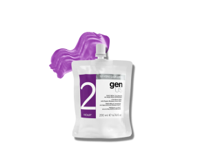 GENUS SEVEN SHADES maska koloryzująca z wodą organiczną 200 ml | Violet - image 2