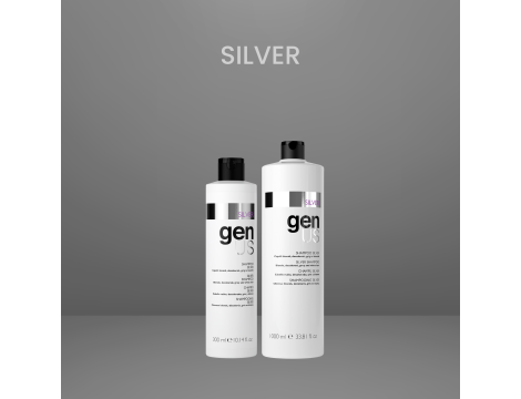 GENUS SILVER szampon do włosów neutralizujący żółty kolor 1 000 ml - 4