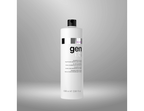GENUS SILVER szampon do włosów neutralizujący żółty kolor 1 000 ml - 3