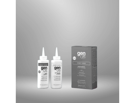 GENUS SWEET WAVE zestaw do trwałej ondulacji | lotion A 100 ml + B 120 ml - 3