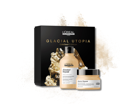 L'OREAL ABSOLUT REPAIR Glacial Utopia zestaw | szampon + maska - 2