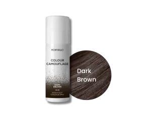 MONTIBELLO COLOUR CAMOUFLAGE spray na odrosty 125 ml | Dark Brown
