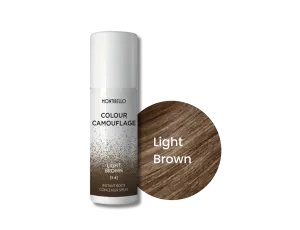MONTIBELLO COLOUR CAMOUFLAGE spray na odrosty 125 ml | Light Brown