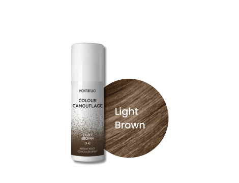 MONTIBELLO COLOUR CAMOUFLAGE spray na odrosty 125 ml | Light Brown