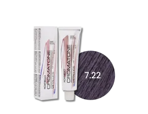 MONTIBELLO CROMATONE METALLICS profesjonalna farba do włosów 60 ml | 7.22