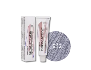 MONTIBELLO CROMATONE METALLICS profesjonalna farba do włosów 60 ml | 9.12