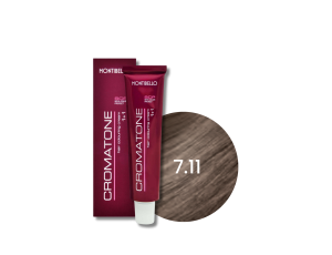 MONTIBELLO CROMATONE profesjonalna trwała farba do włosów 60 ml | 7.11