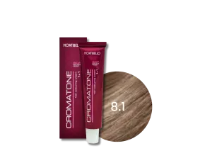 MONTIBELLO CROMATONE profesjonalna trwała farba do włosów 60 ml | 8.1