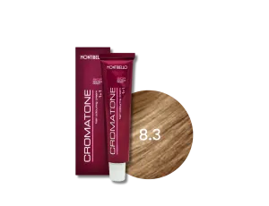 MONTIBELLO CROMATONE profesjonalna trwała farba do włosów 60 ml | 8.3