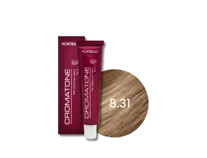 MONTIBELLO CROMATONE profesjonalna trwała farba do włosów 60 ml | 8.31