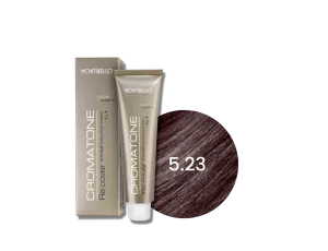 MONTIBELLO CROMATONE RECOVER profesjonalna farba do włosów 60 ml | 5.23