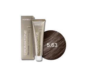 MONTIBELLO CROMATONE RECOVER profesjonalna farba do włosów 60 ml | 5.63