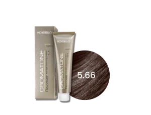MONTIBELLO CROMATONE RECOVER profesjonalna farba do włosów 60 ml | 5.66