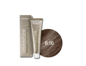 MONTIBELLO CROMATONE RECOVER profesjonalna farba do włosów 60 ml | 6.16