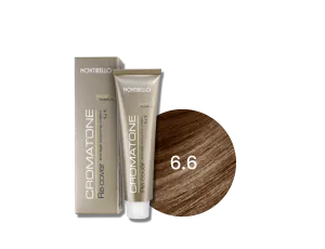 MONTIBELLO CROMATONE RECOVER profesjonalna farba do włosów 60 ml | 6.6