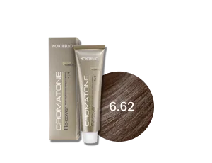 MONTIBELLO CROMATONE RECOVER profesjonalna farba do włosów 60 ml | 6.62