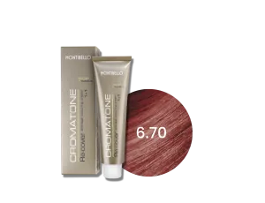 MONTIBELLO CROMATONE RECOVER profesjonalna farba do włosów 60 ml | 6.70