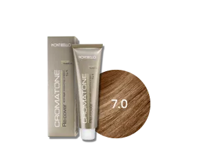 MONTIBELLO CROMATONE RECOVER profesjonalna farba do włosów 60 ml | 7.0