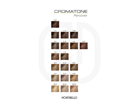 MONTIBELLO CROMATONE RECOVER trwała farba do włosów 60 ml | 7.32 - 6