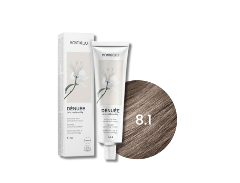 MONTIBELLO DENUEE naturalna farba do włosów bez amoniaku 60 ml | 8.1