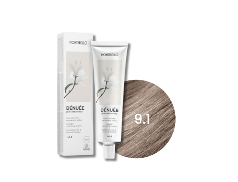 MONTIBELLO DENUEE naturalna farba do włosów bez amoniaku 60 ml | 9.1