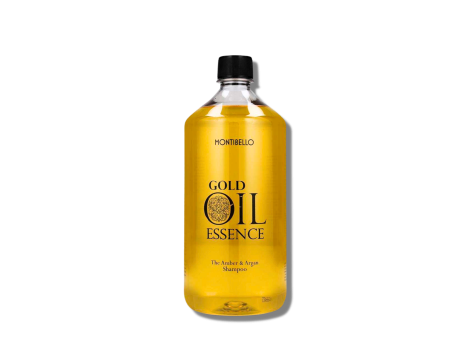 MONTIBELLO GOLD OIL ESSENCE szampon bursztynowo arganowy do włosów 1 000 ml