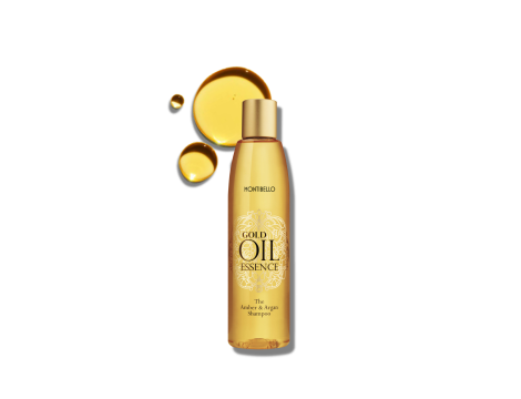 MONTIBELLO GOLD OIL ESSENCE szampon bursztynowo arganowy do włosów 250 ml - 2