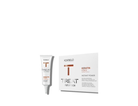 MONTIBELLO TREAT NATURTECH Keratin Force Instant Power ampułka 12 ml