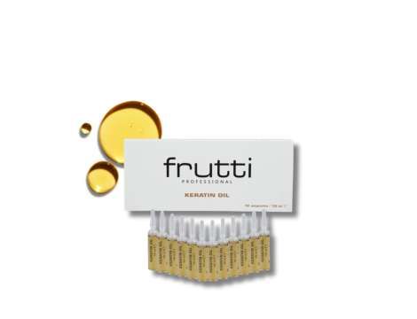 FRUTTI PROFESSIONAL KERATIN OIL ampułki z olejkiem keratynowym 12 x 10 ml - 2