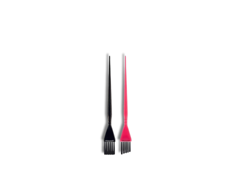 FRAMAR Baleyage Brush Set zestaw pędzli do balejażu 2 szt. | Czarny Różowy