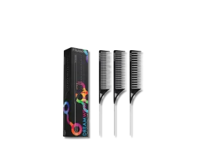 FRAMAR Dream Weaver Comb Set zestaw grzebieni do pasemek 3 szt. | Black