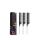 FRAMAR Dream Weaver Comb Set zestaw grzebieni do pasemek 3 szt. | Black