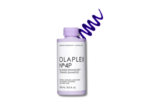 OLAPLEX No.4P BLONDE ENHANCER TONING szampon tonujący włosy blond 250 ml - 2