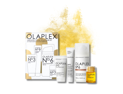 OLAPLEX SMOOTH YOUR STYLE HAIR KIT zestaw | No.3 + No.6 + No.7 + No.9 - 2