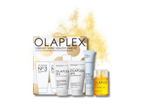 OLAPLEX VIBRANT SHINE HEALTHY HAIR KIT zestaw | No.3 + No.4C + No.6 + No.7 - 3