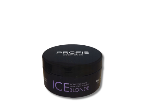 PROFIS ICE BLONDE maska anty-żółta do włosów blond i siwych 250 ml